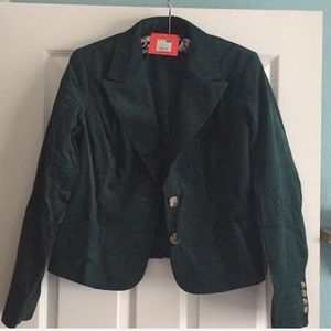 🆕 Isaac Mizrahi Large Blazer ~ Green